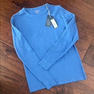 Vineyard Vines Island Crew Long Sleeve Tee – Tide Blue (XS) – NWT
